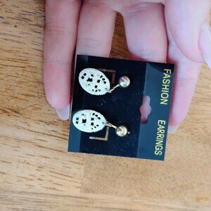 Unusual clip on earrings